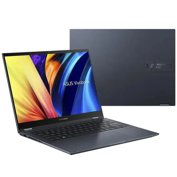 لپ تاپ 14 اینچی ایسوس مدل Vivobook S 14 Flip-TP3402VA-LZ669W-i5 13420H-16GB DDR4 3200MHz-1TB SSD-Touch-Backlit-W - 2