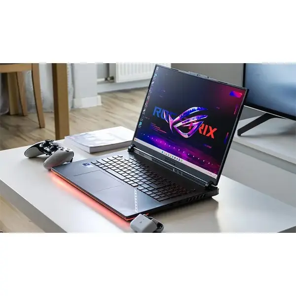 لپ تاپ 18 اینچی ایسوس مدل ROG Strix SCAR 18 G814JVR-N6023-i9 14900HX-16GB DDR5 5600MHz-1TB SSD-RTX4060-QHD 240Hz - 5