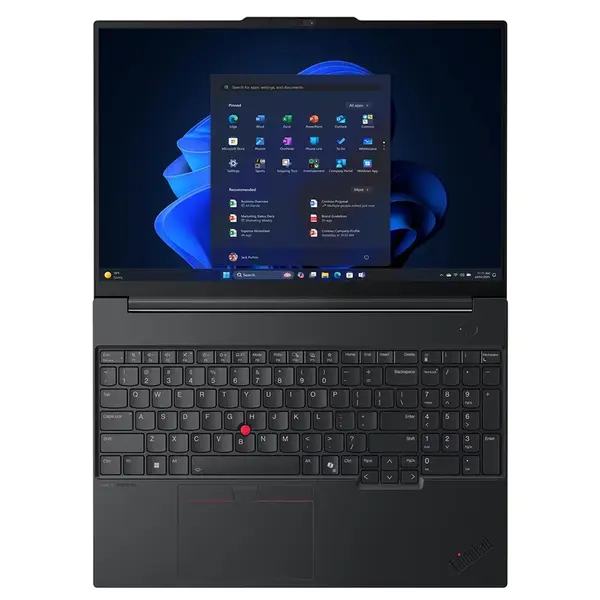 لپ تاپ 16 اینچی لنوو مدل ThinkPad E16 Gen 3-Core Ultra 7 255H-16GB DDR5 5600MHz-1TB SSD-IPS-Backlit-Fingerprint - 4