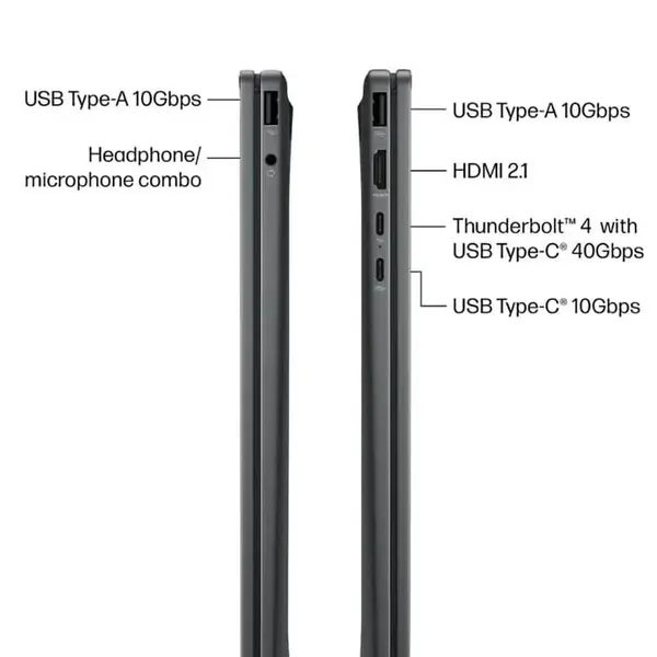 لپ تاپ 16 اینچی اچ‌ پی مدل OmniBook X Flip 16-as0023dx-Core Ultra 7 256V-16GB LPDDR5X 8533MHz-1TB SSD-Touch-Backlit-W - 5