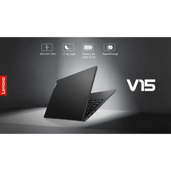 لپ تاپ 15.6 اینچی لنوو مدل V15 G2 IJL-Celeron N4500-4GB DDR4 2933MHz-512GB SSD-TN - 5