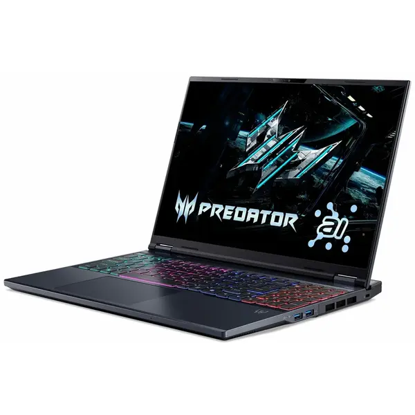 لپ تاپ 16 اینچی ایسر مدل Predator Helios Neo 16 AI PHN16-73-97BP-Core Ultra 9 275HX-16GB DDR5 6400MHz-1TB SSD-RTX5060 8GB-QHD 180Hz - 2