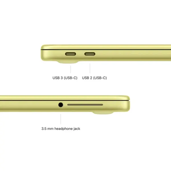لپ تاپ 13 اینچی اپل مدل MacBook Neo LLA-A18 Pro-8GB Ram-256GB SSD - 3