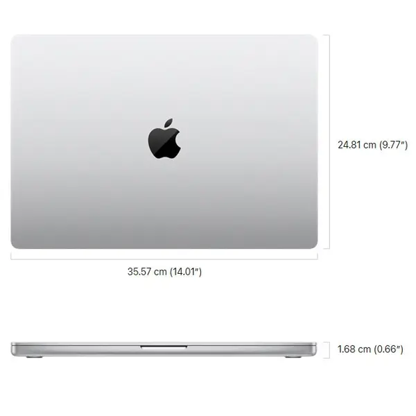 لپ تاپ 16.2 اینچی اپل مدل MacBook Pro MX2U3 2024 XA-M4 Pro-48GB RAM-512GB SSD-Retina 120Hz - 6
