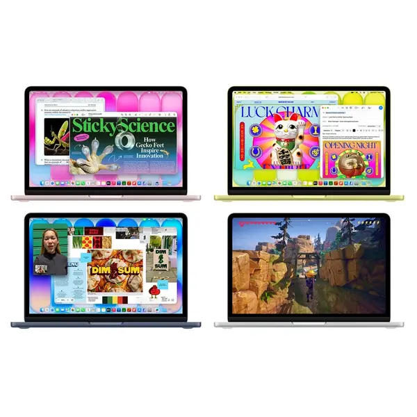 لپ تاپ 13 اینچی اپل مدل MacBook Neo LLA-A18 Pro-8GB Ram-256GB SSD - 4