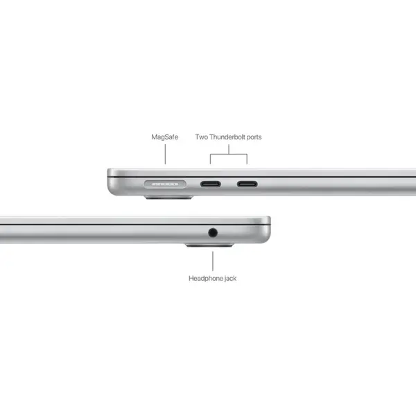 لپ تاپ 13.6 اینچی اپل مدل MacBook Air MW133 2025 LLA-M4-16GB RAM-512GB SSD - 5