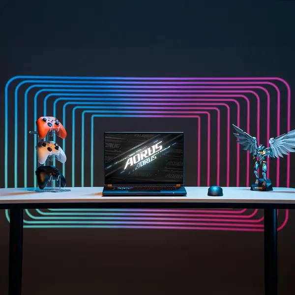 لپ تاپ 16 اینچی گیگابایت مدل AORUS 16X ASG-i9 14900HX 32GB 1SSD RTX4070 W - 6