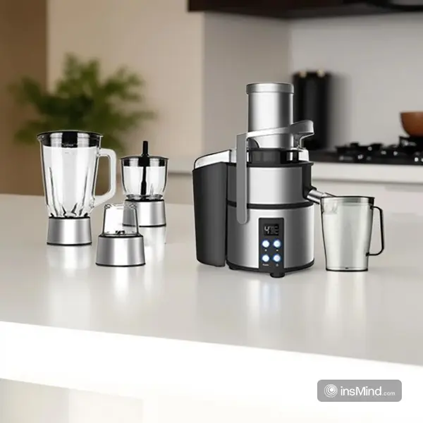 آبمیوه گیری 4 کاره ژانومه مدل JA640 - 3