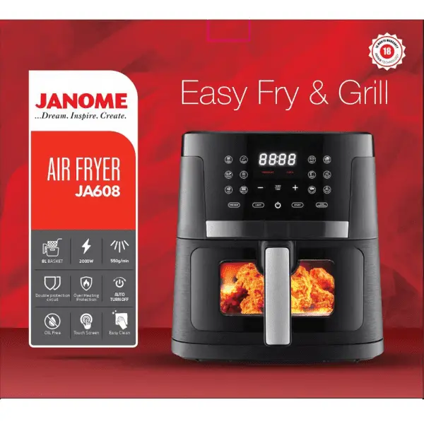 سرخ کن بدون روغن ژانومه مدل JA540 - 5