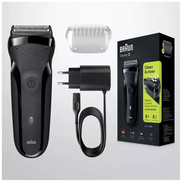 ماشین اصلاح موی صورت براون مدل 300S - 2