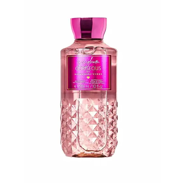 شامپو بدن بس اند بادی ورکس مدل Gingham gorgeous با رایحه میوه مناسب برای انواع پوست حجم 295 میلی‌ لیتر