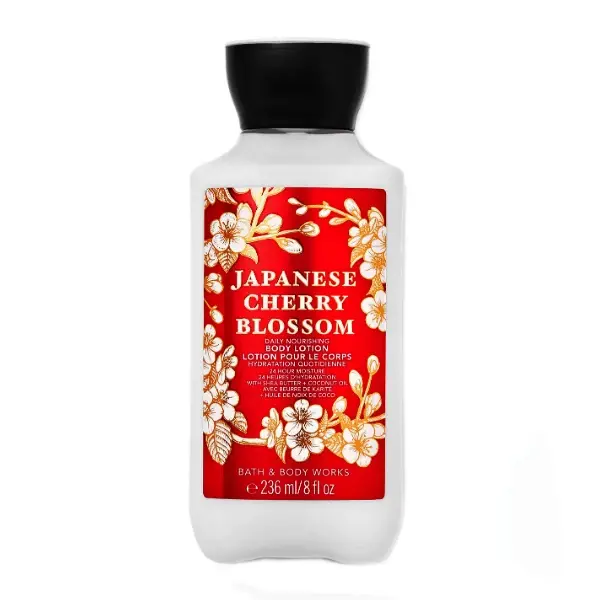 لوسیون بدن بث اند بادی ورکس مدل Japanese Cherry Blossom حجم 236 میلی لیتر