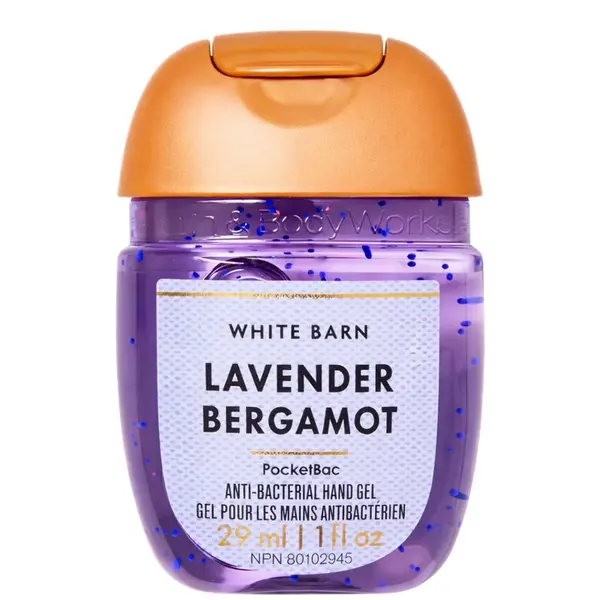 ژل ضدعفونی‌ کننده دست بس اند بادی ورکس مدل Lavender Bergamot حجم 29 میلی لیتر