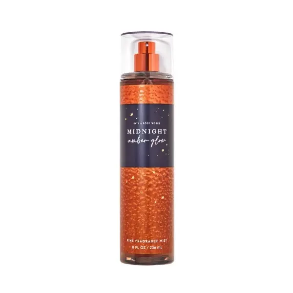 بادی اسپلش زنانه بس اند بادی ورکس مدل Midnight Amber Glow حجم 236 میلی لیتر