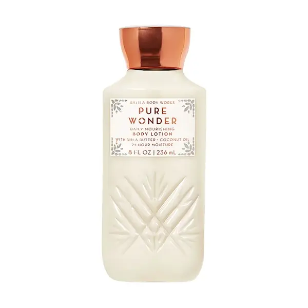 لوسیون بدن بس اند بادی ورکس مدل Pure Wonder حجم 236 میلی لیتر
