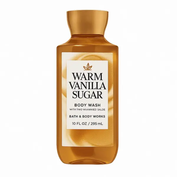 ژل شستشو بدن بس اند بادی ورکس مدل Warm vanilla suger حجم 295 میلی لیتر