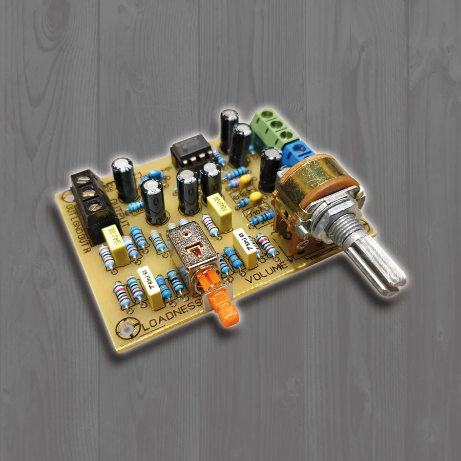 ماژول پری آمپلی فایر استریو با کلید LOUDNESS - مدل : SLP1