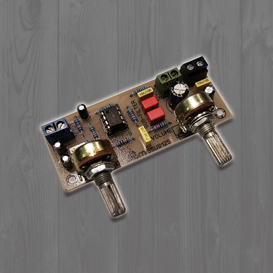 ماژول فیلتر ساب ووفر با ولتاژ تک - مدل : SSU8125