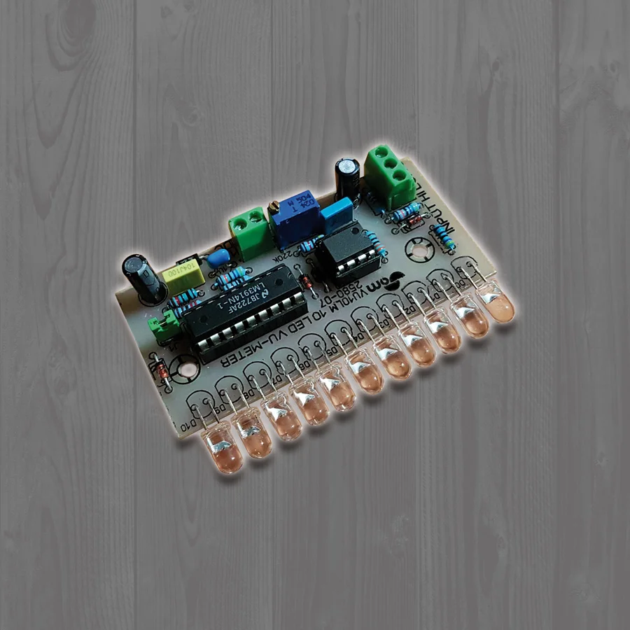 ماژول صوت سنج مونو با 10 LED - مدل : VU10LM