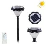 چراغ باغچه‌ ای خورشیدی دفنی مدل IR-MD7105-B