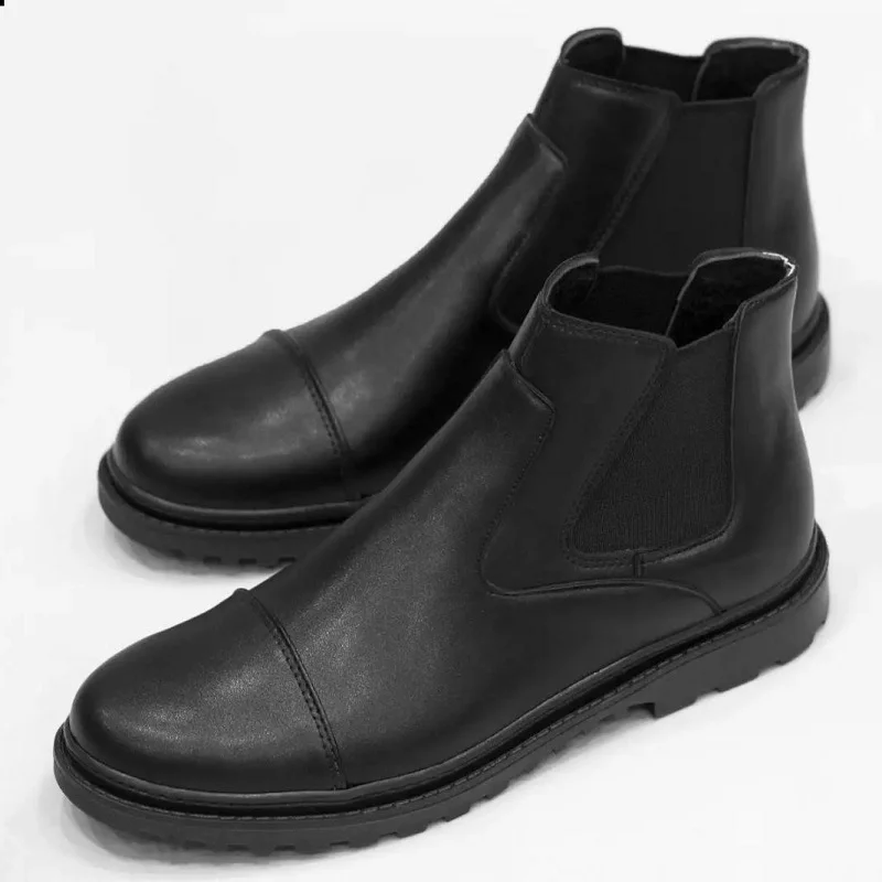 نیم بوت مردانه بغل کش مدل smith کد 0138