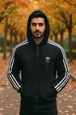 سویشرت سه خط مردانه پی کینگ کد 0266