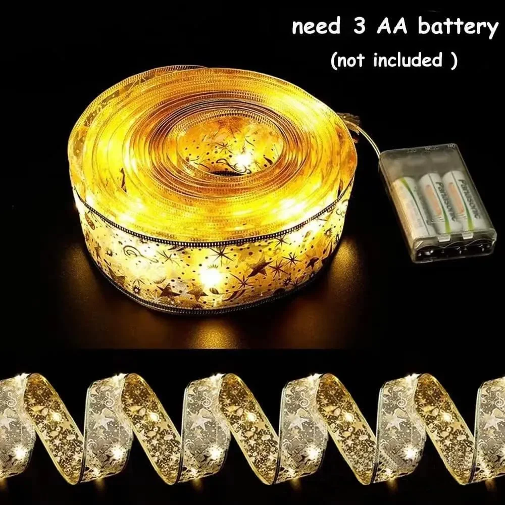 چراغ خواب نواری LED باتری خور کد 0271