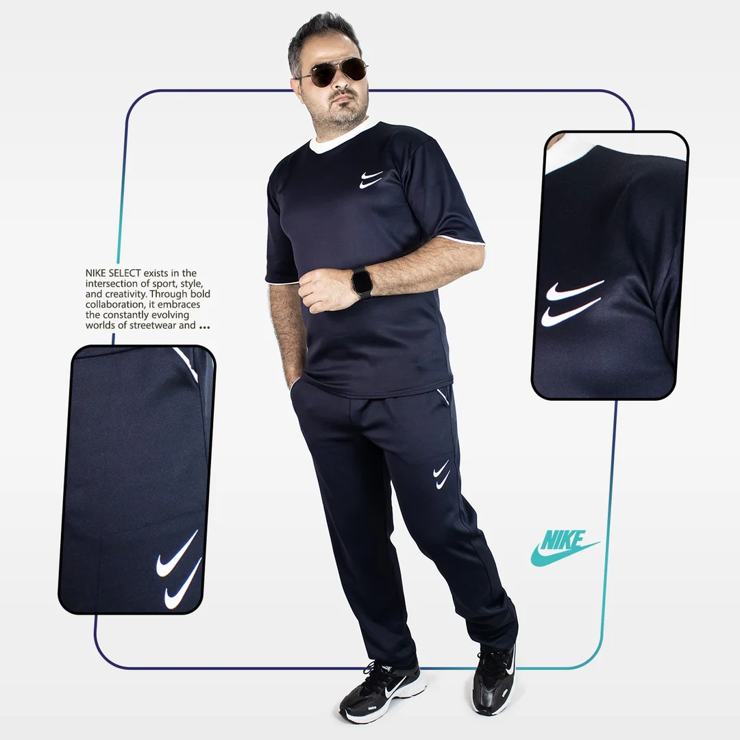 ست تیشرت شلوار مردانه آستین کوتاه Nike مدل 1872