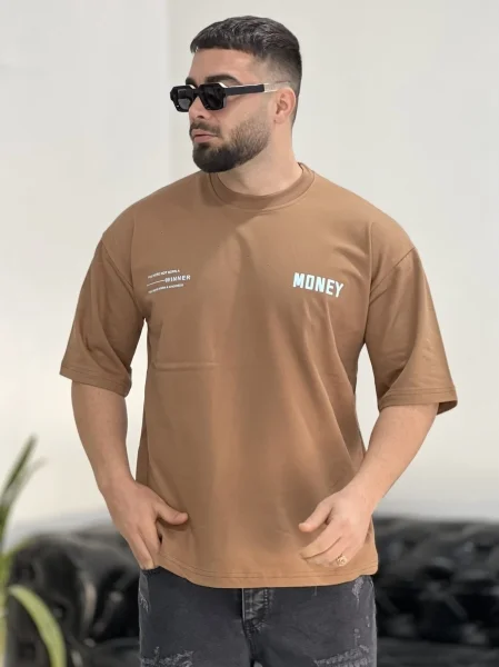 تیشرت 2 نخ Money کد 0383