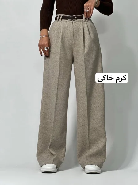 شلوار زنانه فوتر بگ خورشیدی کد 843