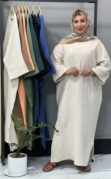 کفتان موسلین زنانه یلدایی کد 253