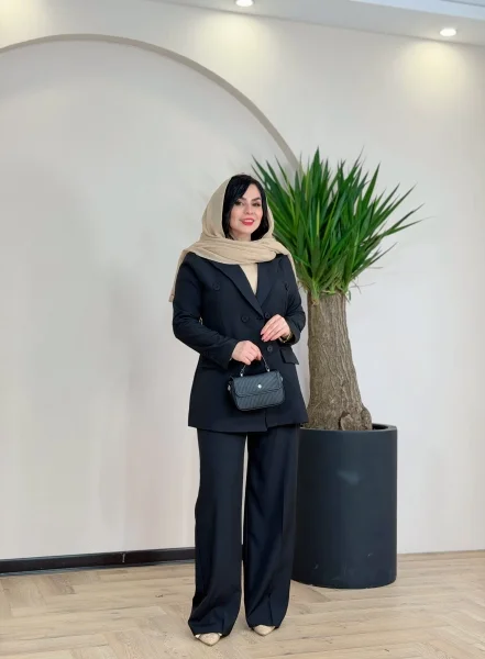 ست کت شلوار ماهک پارمیس کد 2378