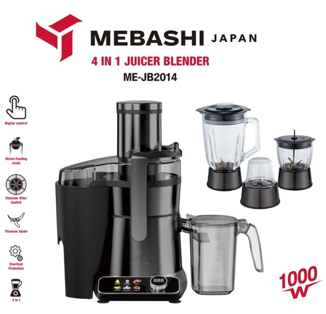 آبمیوه گیری چهار کاره مباشی مدل ME-JB2014 