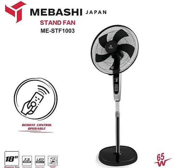 پنکه ایستاده مباشی مدل ME-STF1003 با ۵ پره