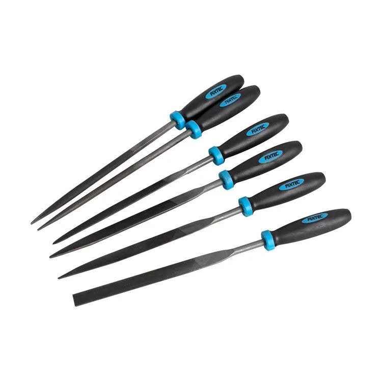 سوهان فلز فیکس تک مدل FHFSS006 مجموعه 6 عددی