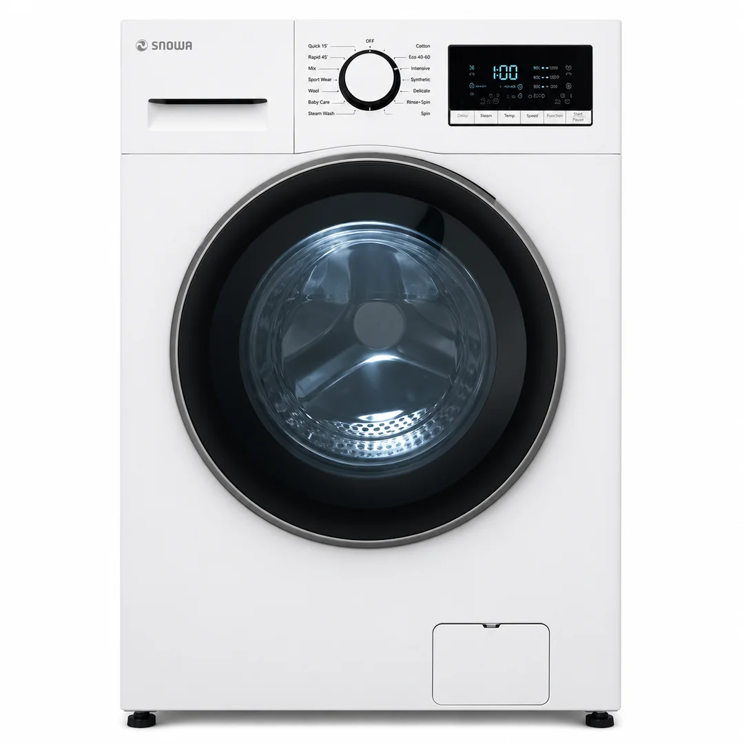 ماشین لباسشویی اسنوا مدل SWM-A81 ظرفیت 8 کیلوگرم