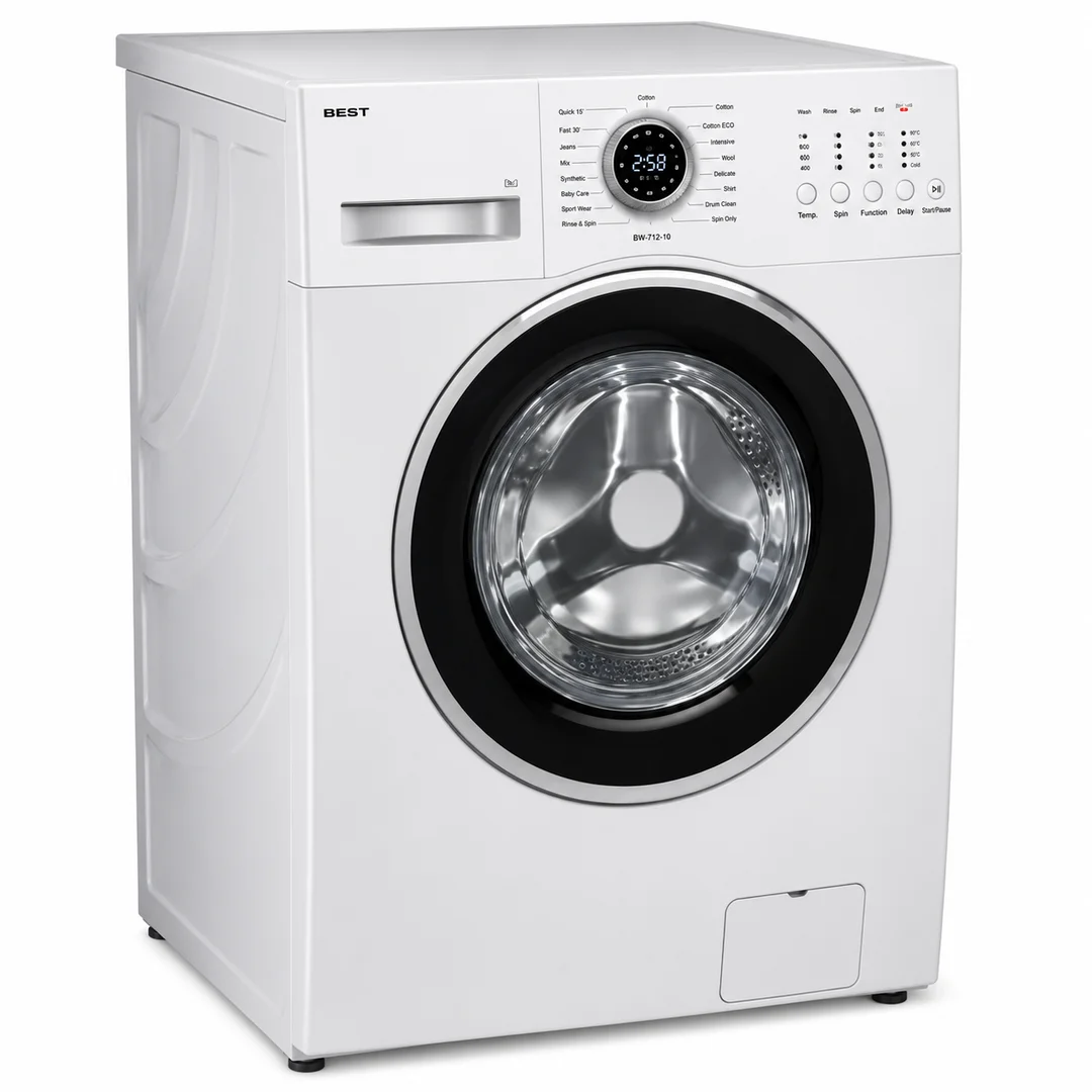 ماشین لباسشویی 7 کیلوگرم بست مدل BW-712-10