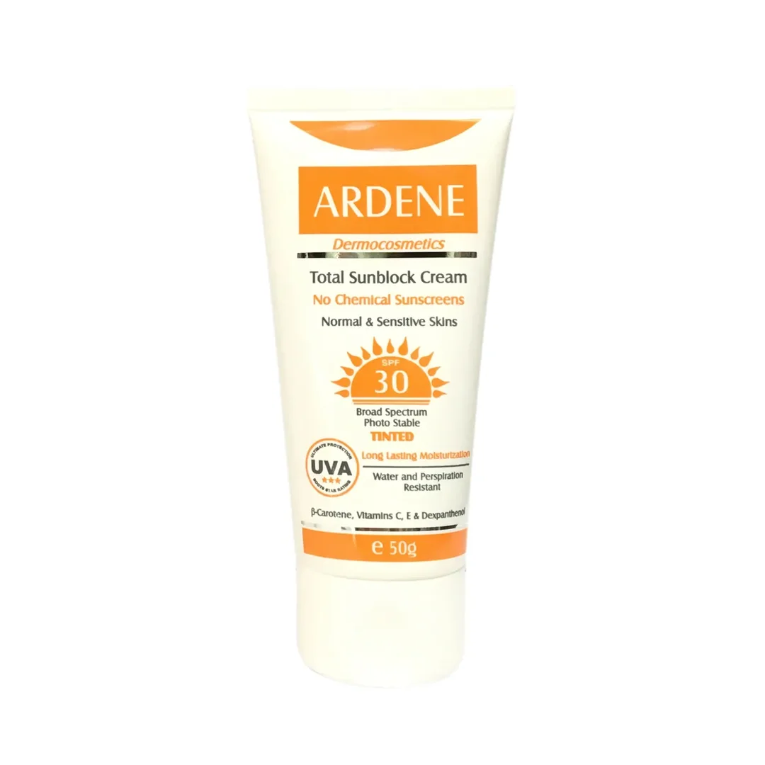 کرم ضد آفتاب رنگی آردن SPF 30 حجم 50 گرم مناسب پوست های حساس و معمولی