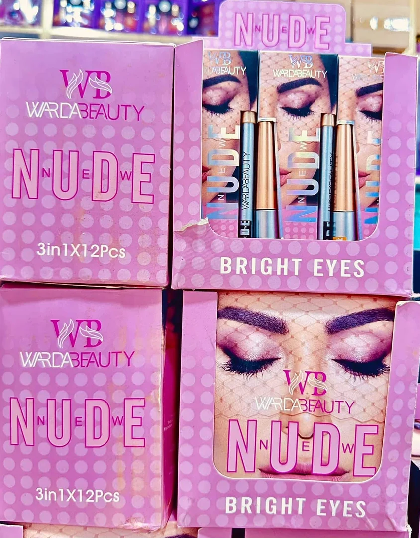 پک مداد و ریمل چشم نود وردا بیوتی مدل Bright Eyes 