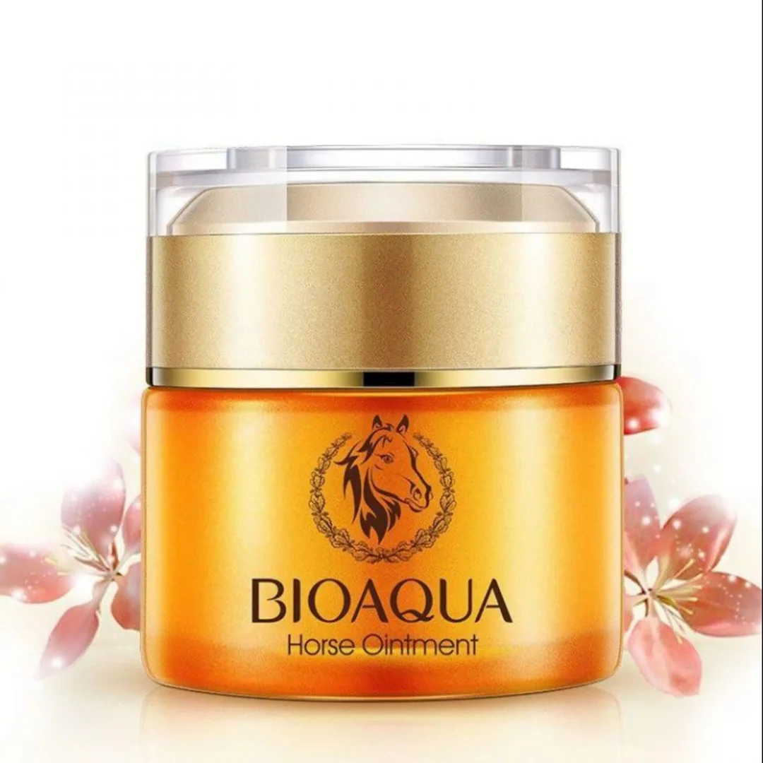 کرم روشن کننده بایوآکوا مدل Horse Ointment حجم 50 میلی لیتر