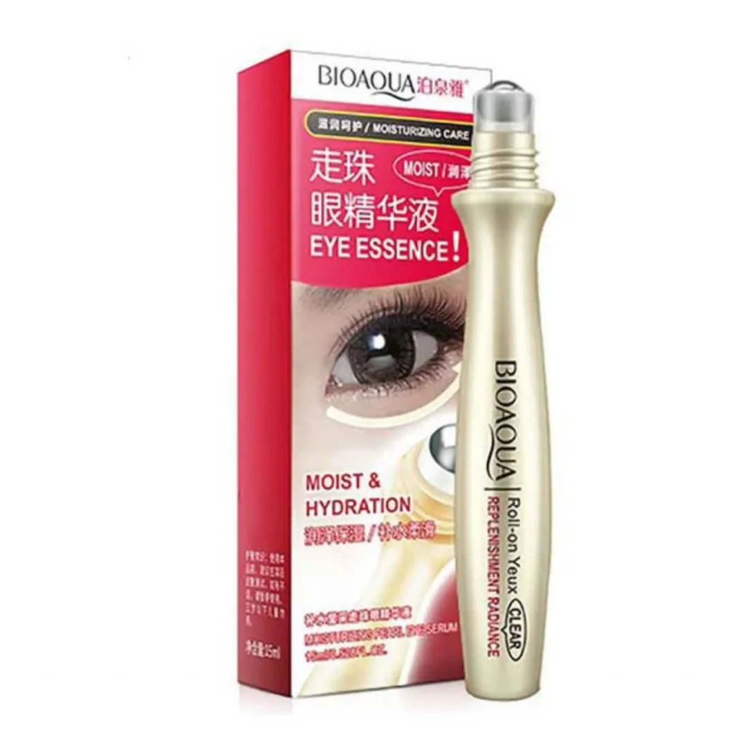 سرم آبرسان و مرطوب کننده دور چشم بایوآکوا مدل Roll-on yeux حجم 15 میلی لیتر
