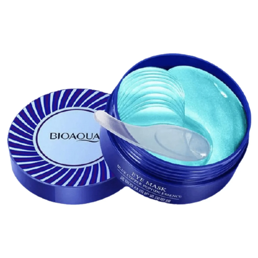 ماسک زیر چشم بایوآکوا مدل Blue copper peptide essence حجم 80 میلی لیتر