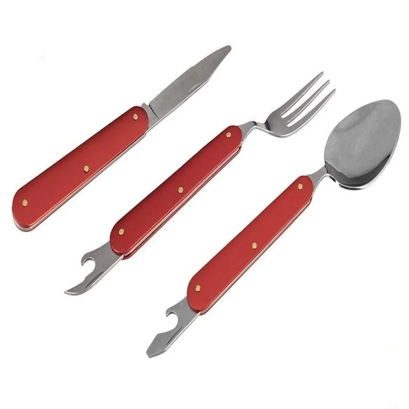 مجموعه قاشق و چنگال سفری کد PS 31 30 مجموعه 3 عددی