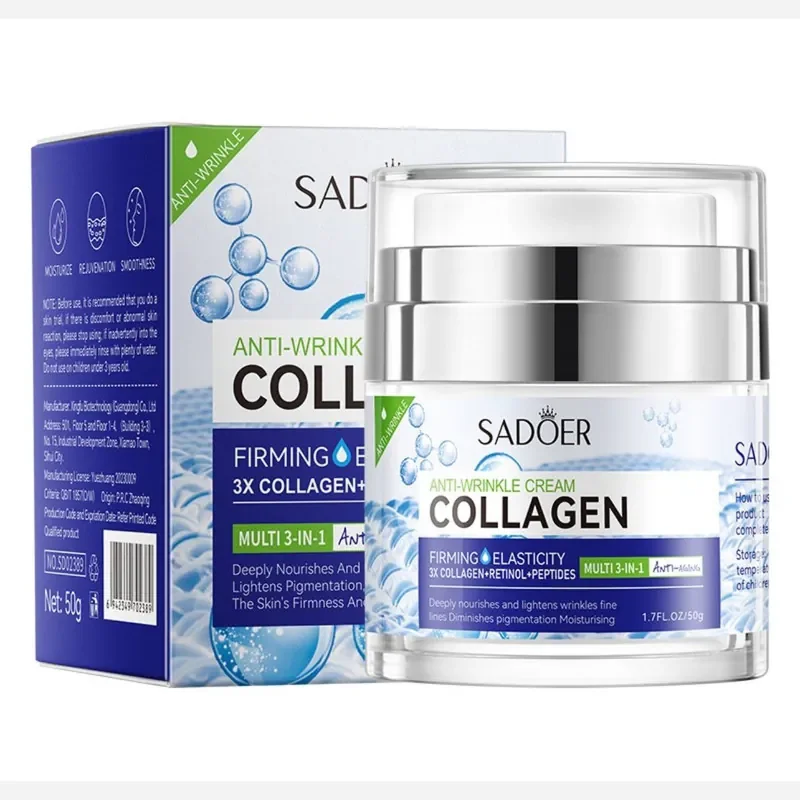 کرم ضد چروک سادور مدل Collagen 3x وزن 50 گرم
