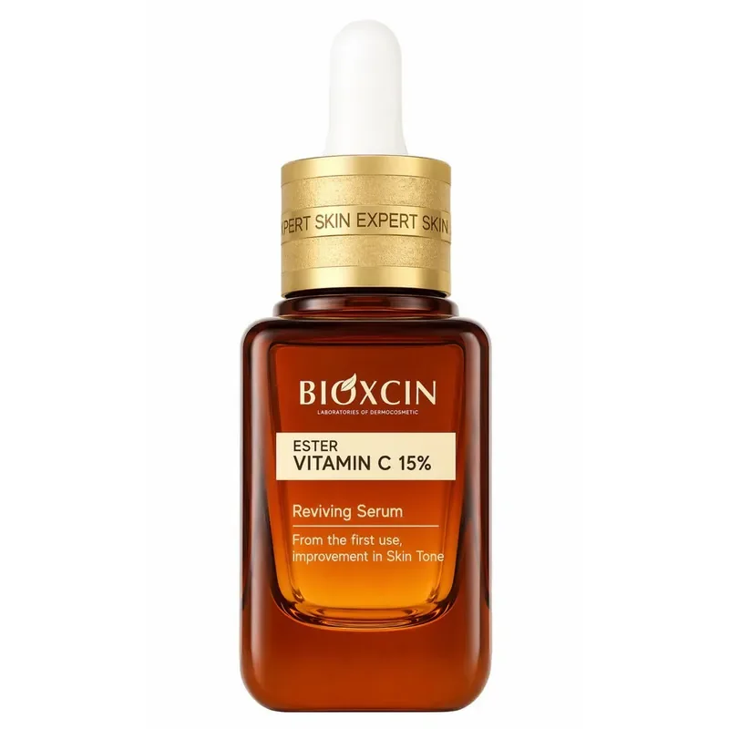 سرم ضد چروک بایوکسین مدل Vitamin C مناسب برای انواع پوست حجم 30 میلی لیتر