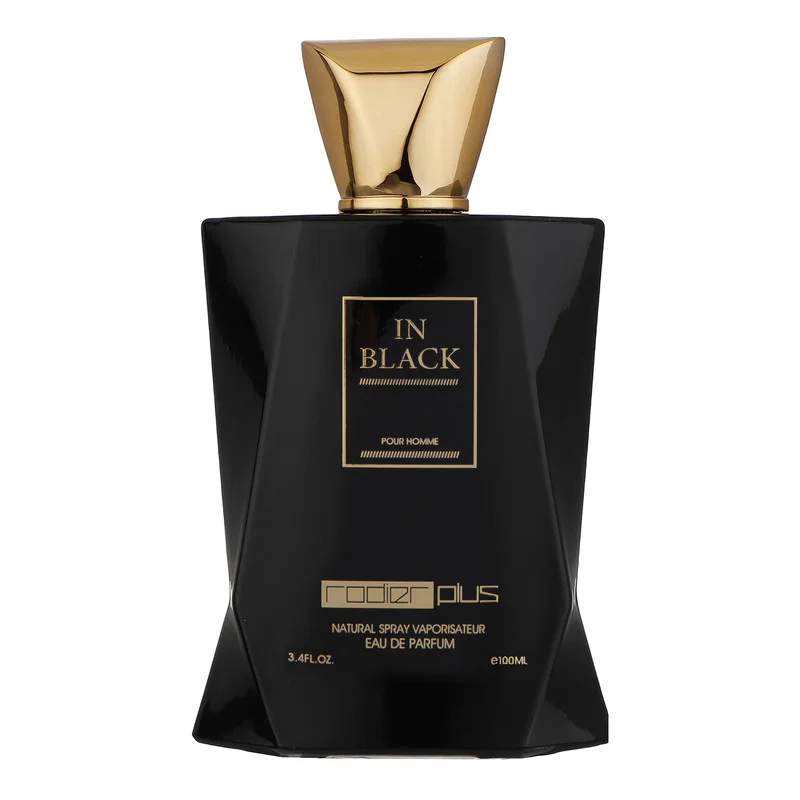 ادو پرفیوم مردانه رودیر پلاس مدل In Black حجم 100 میلی لیتر