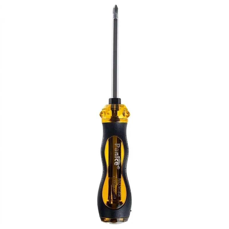 پیچ گوشتی ضربه‌ خور دوسو و چهارسو پانیک مدل 918S سایز 6 میلیمتر