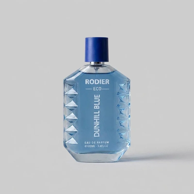 ادوپرفیوم مردانه رودیر اکو مدل DUNHILL BLUE با رایحه خنک حجم 100 میلی لیتر