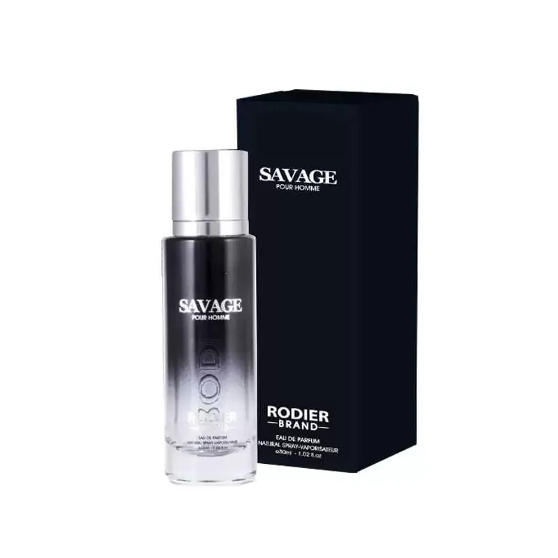 عطر جیبی مردانه رودیر برند مدل SAVAGE حجم 30 میلی لیتر