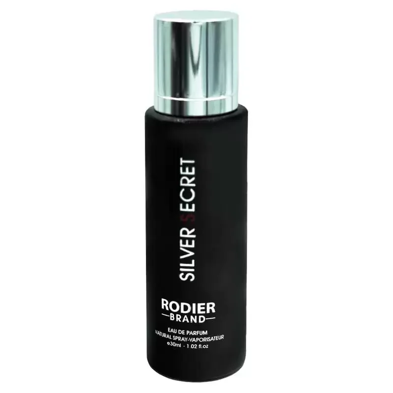 عطر جیبی رودیر برند مدل SILVER SECRET حجم 30 میلی لیتر